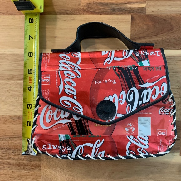 Vintage Coca Cola Handmade Mini Bag/Purse Retro - Picture 3 of 11